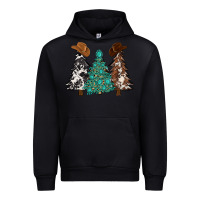 Black cowhide with gemstones trees Urban Hoodie - MaliasSmallBusiness