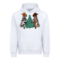 White cowhide with gemstones trees Urban Hoodie - MaliasSmallBusiness
