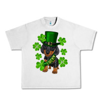 Lunar Rock st. patricks day lucky dachshund puppy Urban Heavy Tee - RanaPortraitStore