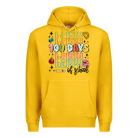 Lemon 100 days of school Premium Hoodie - MaliasSmallBusiness
