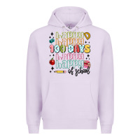 Lilac 100 days of school Premium Hoodie - MaliasSmallBusiness