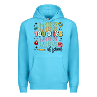 Ocean Blue 100 days of school Premium Hoodie - MaliasSmallBusiness