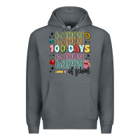 Rock 100 days of school Premium Hoodie - MaliasSmallBusiness