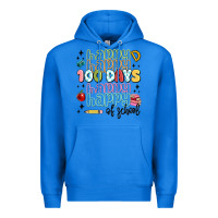 True Royal 100 days of school Premium Hoodie - MaliasSmallBusiness