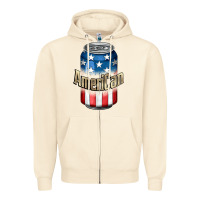 Sandshell American 4th of July Zipper Hoodie - CowGirlArtShop