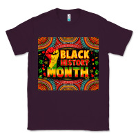 Plum black history month Classic Tee - Zillion Design Studio