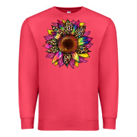 Cardinal tie dye leopard sunflower Premium Sweatshirt - Artiststas