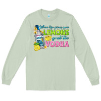 Matcha when life gives you lemons Long Sleeve Tee - texasbilliewilder