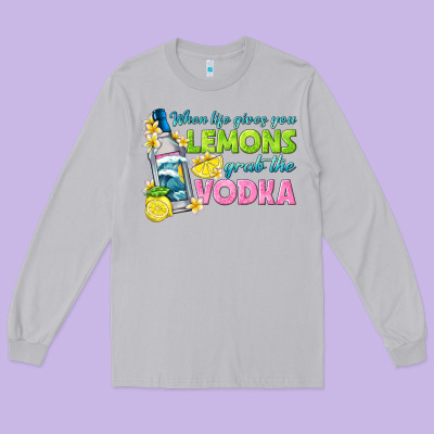 When Life Gives You Lemons Long Sleeve Tee Designed By Texasbilliewilder