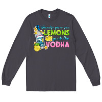 Smoke when life gives you lemons Long Sleeve Tee - texasbilliewilder