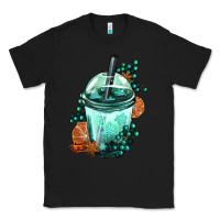 Black Winter Bobba Cup Classic Tee - FaDigitalArtStudio