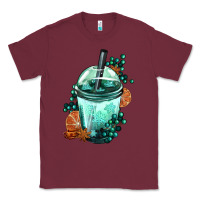 Burgundy Winter Bobba Cup Classic Tee - FaDigitalArtStudio