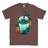 Chestnut Winter Bobba Cup Classic Tee - FaDigitalArtStudio