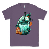 Lavender Winter Bobba Cup Classic Tee - FaDigitalArtStudio