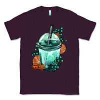 Plum Winter Bobba Cup Classic Tee - FaDigitalArtStudio