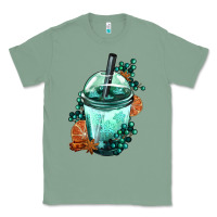 Sage Winter Bobba Cup Classic Tee - FaDigitalArtStudio