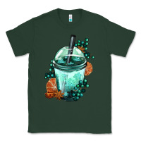 Sports Green Winter Bobba Cup Classic Tee - FaDigitalArtStudio