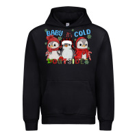 Black baby ıt's cold outside Urban Hoodie - MaliasSmallBusiness