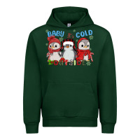 Forest Green baby ıt's cold outside Urban Hoodie - MaliasSmallBusiness