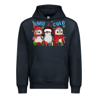 Navy baby ıt's cold outside Urban Hoodie - MaliasSmallBusiness