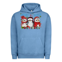 Pigment Pebble Blue baby ıt's cold outside Urban Hoodie - MaliasSmallBusiness