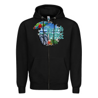 Black beach please Zipper Hoodie - SublimationCraftShop