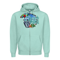 Seafoam beach please Zipper Hoodie - SublimationCraftShop