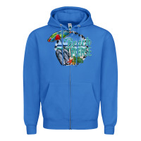 True Royal beach please Zipper Hoodie - SublimationCraftShop