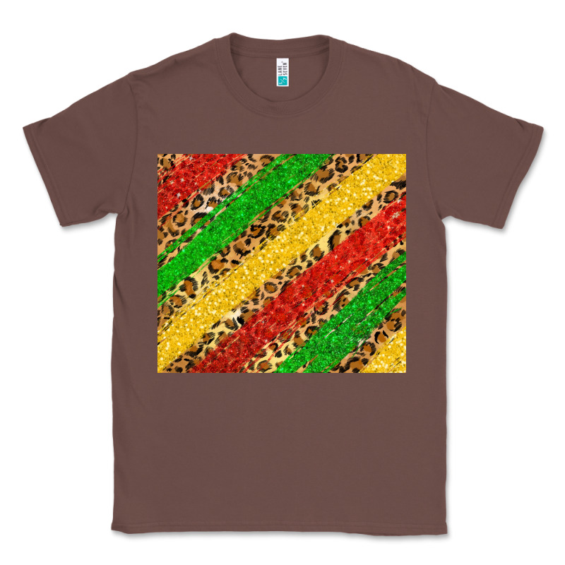 African Colors Leopard Classic Tee by Zillion Design Studio | Teevron