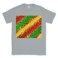 Heather Grey african colors leopard Classic Tee - Zillion Design Studio