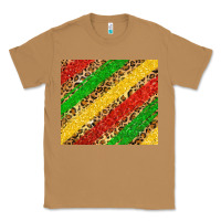 Toasted Coconut african colors leopard Classic Tee - Zillion Design Studio