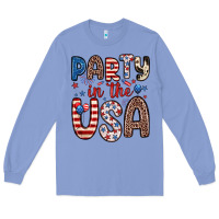 Colony Blue party in the usa Long Sleeve Tee - Zillion Design Studio