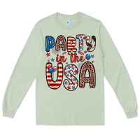 Matcha party in the usa Long Sleeve Tee - Zillion Design Studio