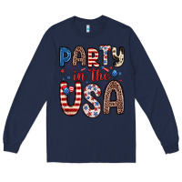 Navy party in the usa Long Sleeve Tee - Zillion Design Studio