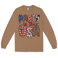 Toasted Coconut party in the usa Long Sleeve Tee - Zillion Design Studio