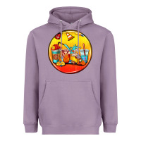 Lavender firefighter coasters Heavyweight Hoodie - AdoDesignShop