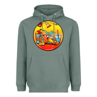Sage firefighter coasters Heavyweight Hoodie - AdoDesignShop