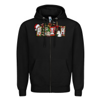 Black Faith Zipper Hoodie - CowhideDigitalArt