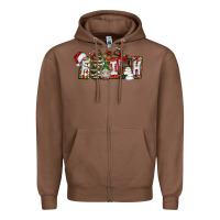 Chestnut Faith Zipper Hoodie - CowhideDigitalArt