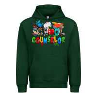 Forest Green school counselor Urban Hoodie - NancyCooperArtShop