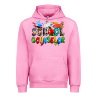 Fuchsia Pink school counselor Urban Hoodie - NancyCooperArtShop
