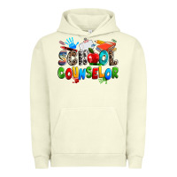 Pigment Pistachio school counselor Urban Hoodie - NancyCooperArtShop