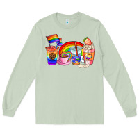 Matcha pride coffee cups Long Sleeve Tee - AdoDesignShop