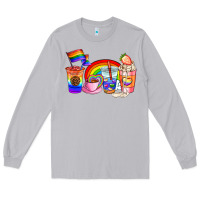 Moon Dust pride coffee cups Long Sleeve Tee - AdoDesignShop