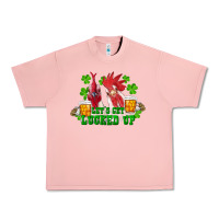 Salmon st. patricks day roosters lets get lucked up Urban Heavy Tee - RanaPortraitStore