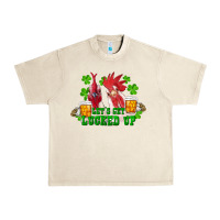 Sandshell st. patricks day roosters lets get lucked up Urban Heavy Tee - RanaPortraitStore