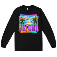 Black your future is bright Long Sleeve Tee - texasbilliewilder