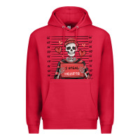 Cardinal i steal hearts skeleton valentine's day Premium Hoodie - MaliasSmallBusiness