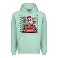 Seafoam i steal hearts skeleton valentine's day Premium Hoodie - MaliasSmallBusiness