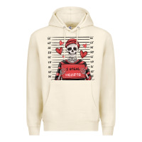 Tofu i steal hearts skeleton valentine's day Premium Hoodie - MaliasSmallBusiness